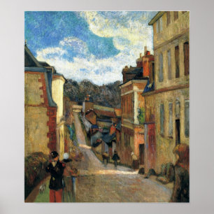 Póster Gauguin - Rue Jouvenet En Rouen 1884
