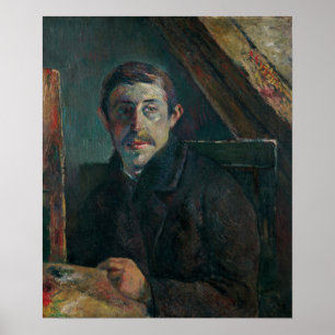 Póster Gauguin - Self Portrait 1885