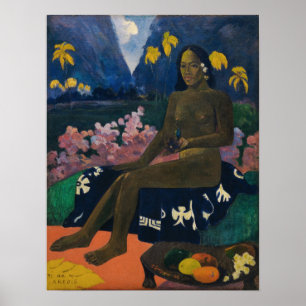 Póster Gauguin - Te Aa No Areois (La Semilla Del Areoi)