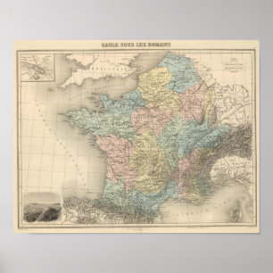 Póster Gaul bajo los romanos