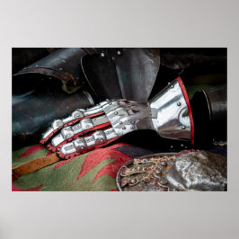 Póster Gauntlet medieval