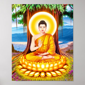 Póster Gautama Buddha