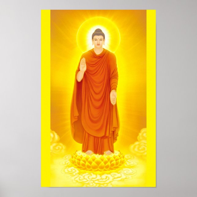 Póster Gautama Buddha 01 (Frente)