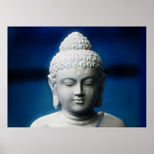Póster Gautama Buddha iluminada una