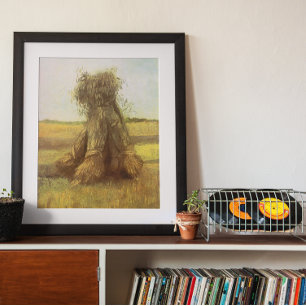 Póster Gavillas de trigo por Vincent van Gogh