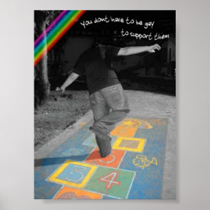 Póster Gay de la ayuda