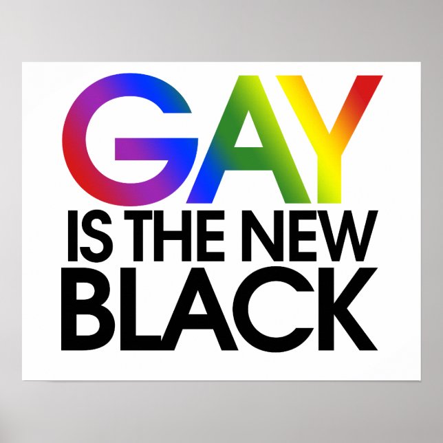 Póster Gay is the new Black (Frente)