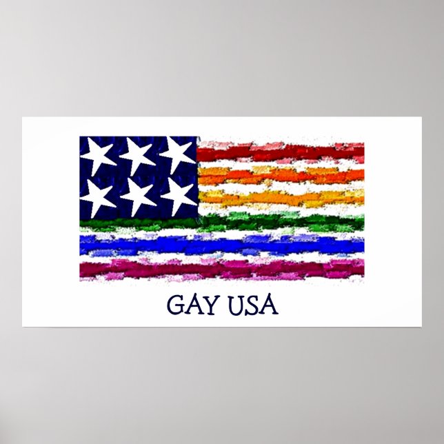 PÓSTER GAY USA (Frente)
