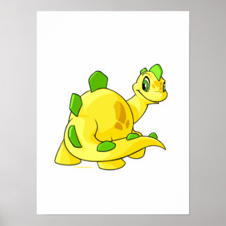 Póster Gazing yellow Chomby