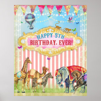 PÓSTER GC VINTAGE CIRCUS POSTER 2