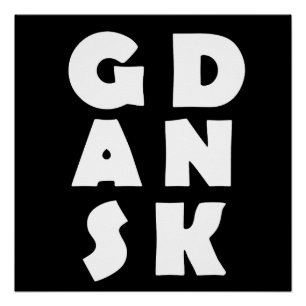 Póster Gdansk Polonia