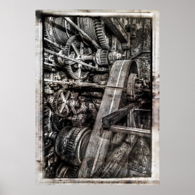 PÓSTER GEARAGE DE LA COLCHA DE VESTIDO ORO - ALASKA (Frente)