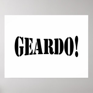 PÓSTER ¡GEARDO!