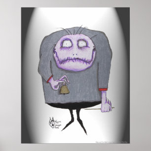 Póster Geb-Cow Bell Player Art Poster por Tricia Martin