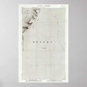 Póster Gebel Gebei, Egipto