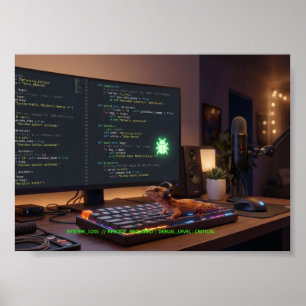 Póster GeckoDev // Estación Universal de Depuración Cyber