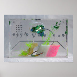 Póster Geek Gem K7 1986 Poster de medios mixtos