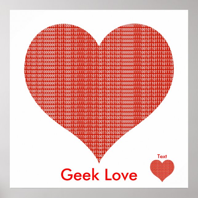 Póster Geek Love (Frente)