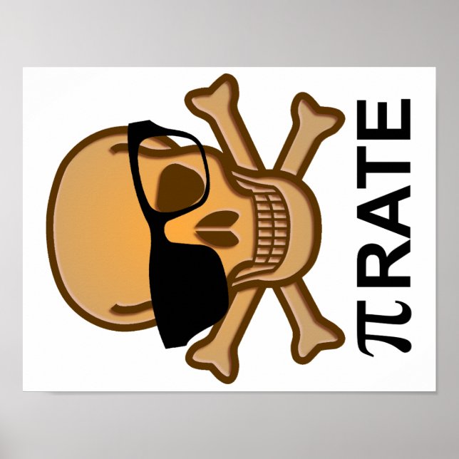 Póster Geek Nerd Poster De Geometría De Matemáticas Diver (Frente)