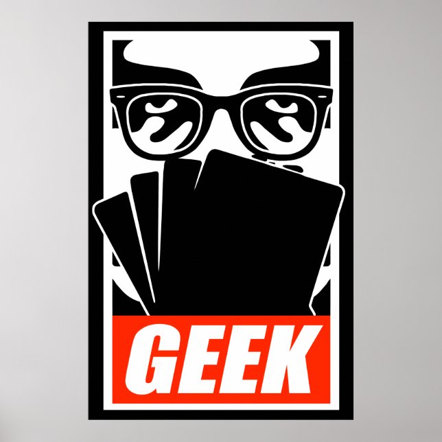 Póster Geek Poster (Frente)
