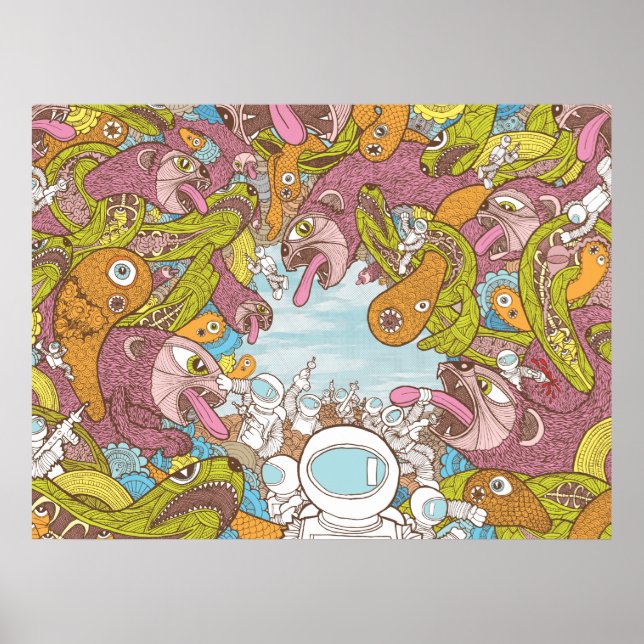 Póster Geekadelic (Frente)