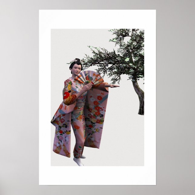 Póster Geiko in Spring (Frente)