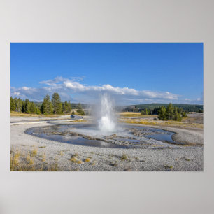 Póster Géiser Sawmill, Parque Nacional Yellowstone