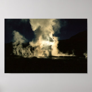 Póster Géisers de El Tatio