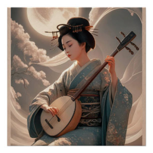 Póster Geisha
