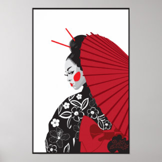 Póster Geisha