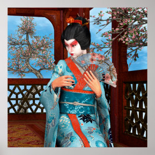 Póster Geisha