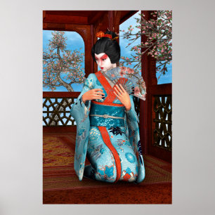 Póster Geisha