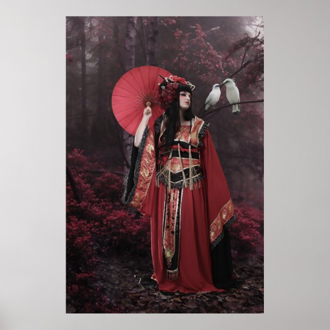 Póster Geisha (Frente)