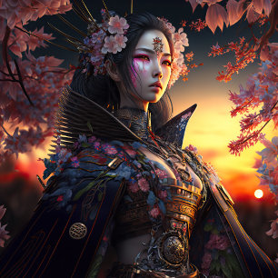 Póster Geisha Goddess V2