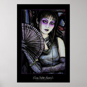 Póster Geisha - Imprimir