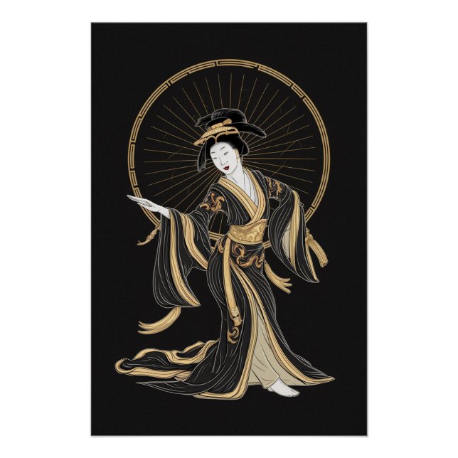 Póster Geji Xue Susu (Anverso)