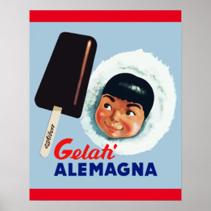 PÓSTER GELATI ALEMAGNA