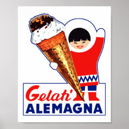PÓSTER GELATI ALEMAGNA