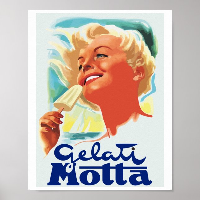 PÓSTER GELATI MOTTA POSTER (Frente)