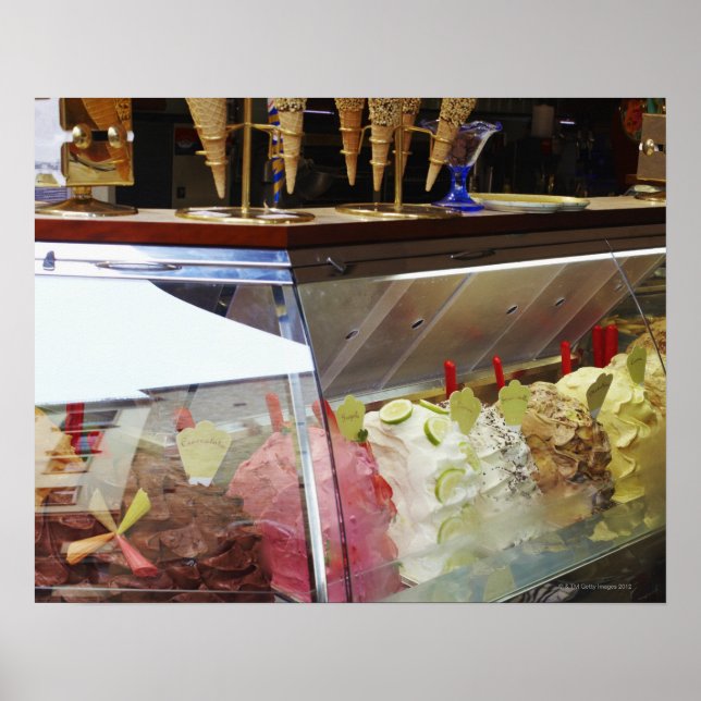 Póster Gelato italiano en funda de pantalla (Frente)