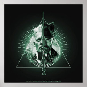 Póster GELLERT GRINDELWALD™ versus Dumbledore