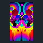 Póster Gemelos de un Twain - Ken Gage Surreal Art<br><div class="desc">Gemelos de un gemelo. 2024, Ken Gage. Arte digital: surrealismo pop.</div>