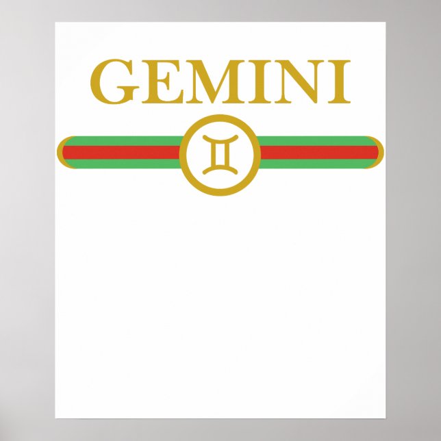 Póster gemini (Frente)