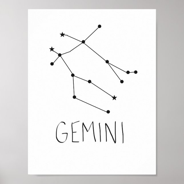 Póster Gemini (Frente)