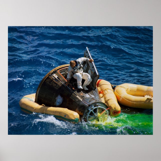 Póster Gemini 11 Splashdown & Recovery (Frente)