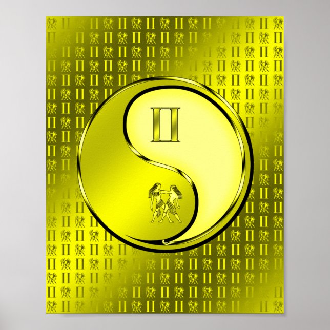 Póster Gemini los gemelos (Frente)