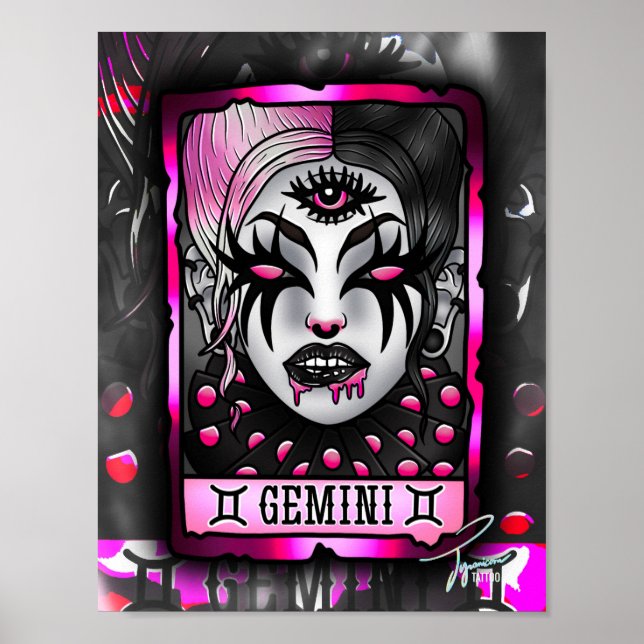 Póster Gemini Tarot (Frente)