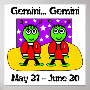 Póster Gemini Twin