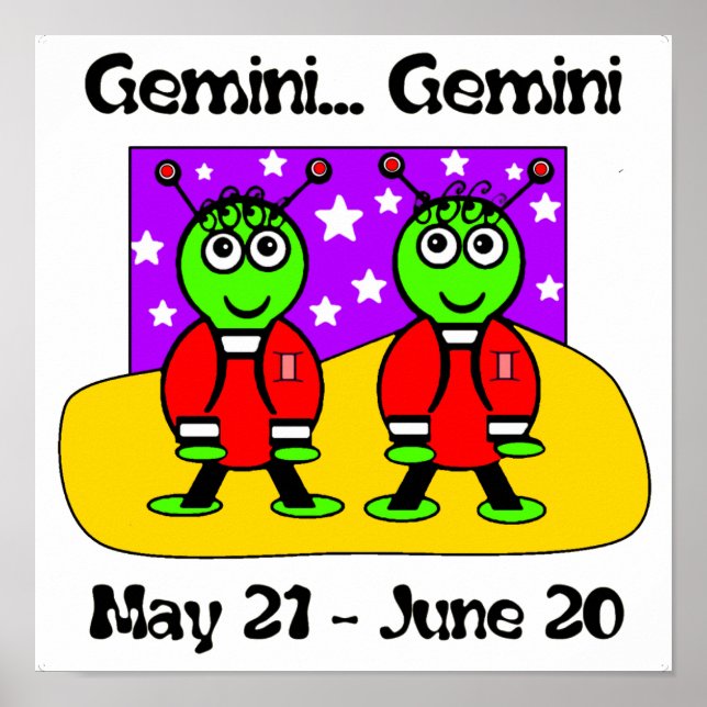 Póster Gemini Twin (Frente)