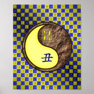 Póster Gemini y Earth Ox